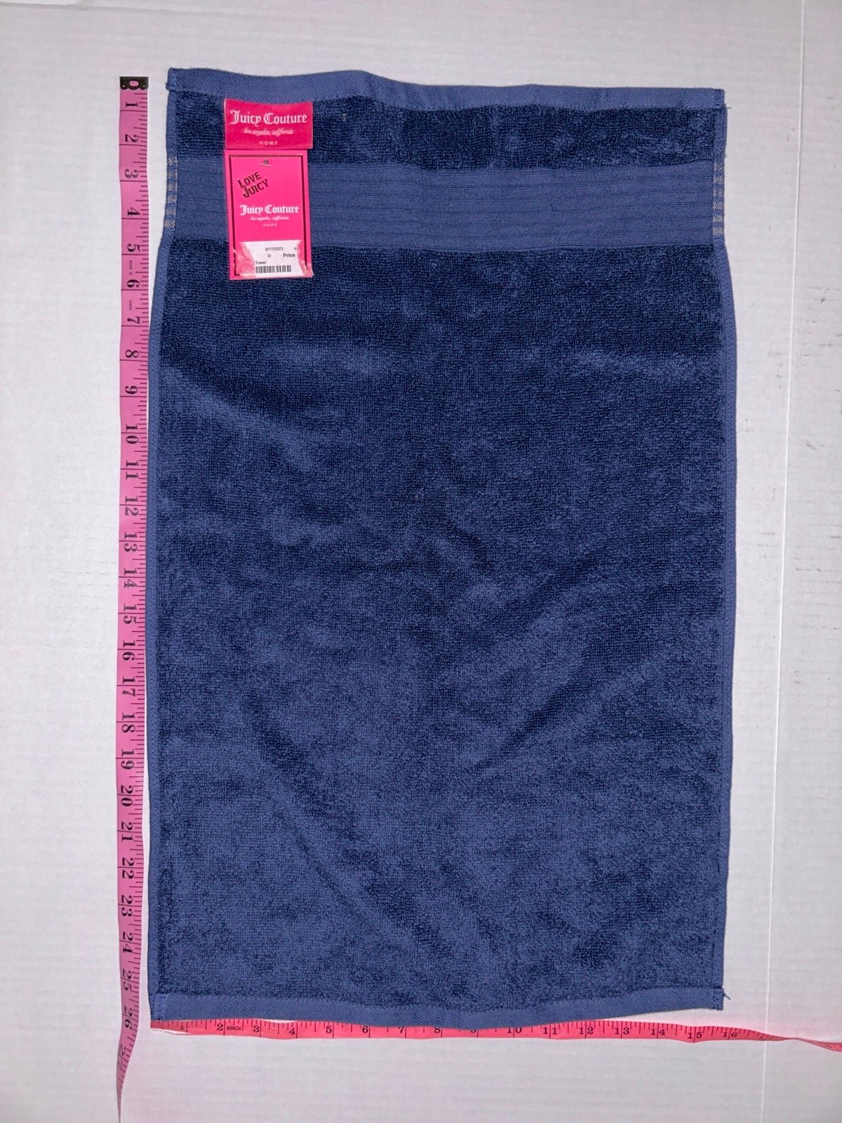 Juicy couture Hand Towel Navy NEW cotton nOuUx2ygT