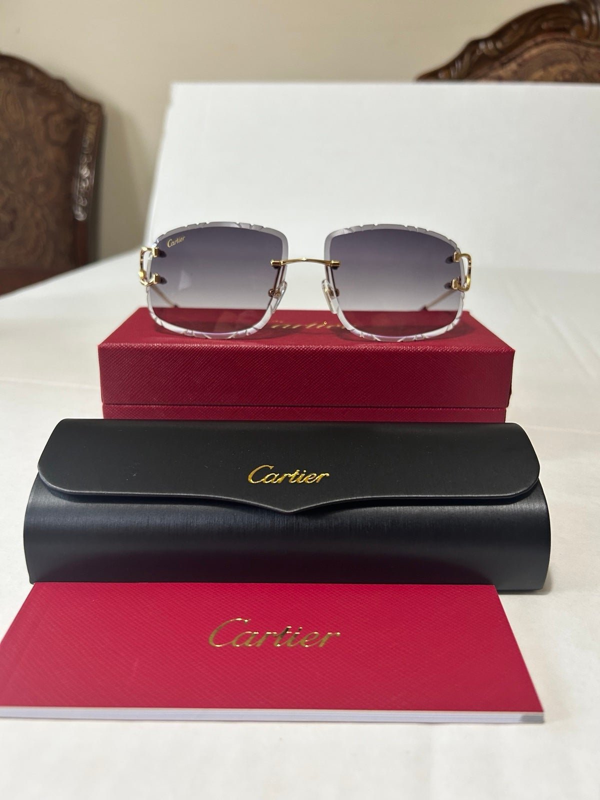 Cartier Black Sunglasses hdemC2Lfc