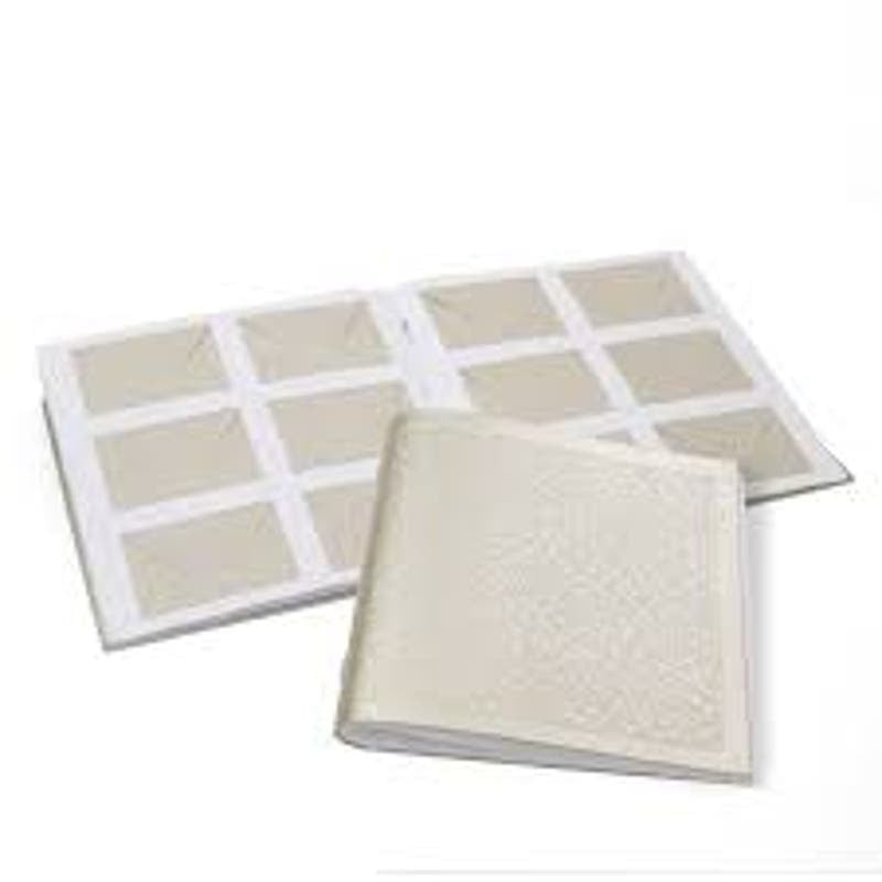 STYLE ME PRETTY Wedding Guest Book with Cards and Envelopes Gold White Notes HOpaW2bTo