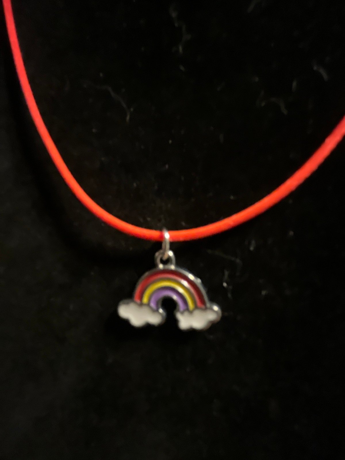 Rainbow Necklace PTKa05hG5