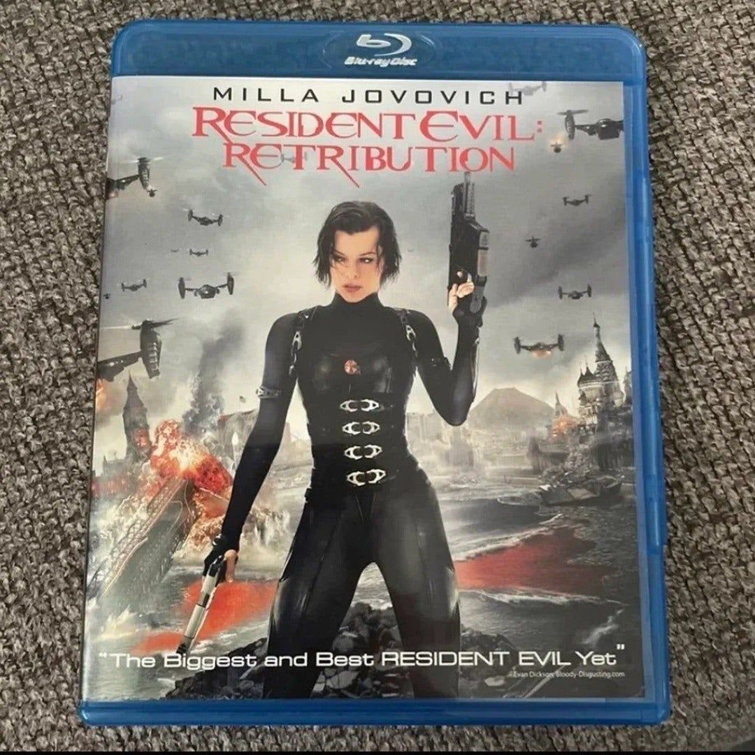 Resident Evil Retribution Blu-Ray Sony Pictures jOjA1g4Gk