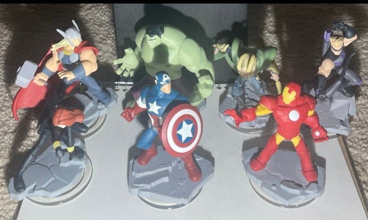 Disney infinity 2.0 chacters 7 piece lot compatable with 3.0 portal nCUmvQJyc