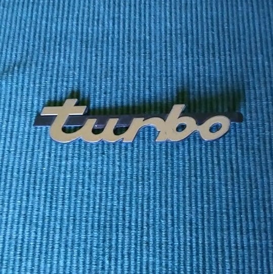 Turbo chrome and black emblem JB6vmulSn
