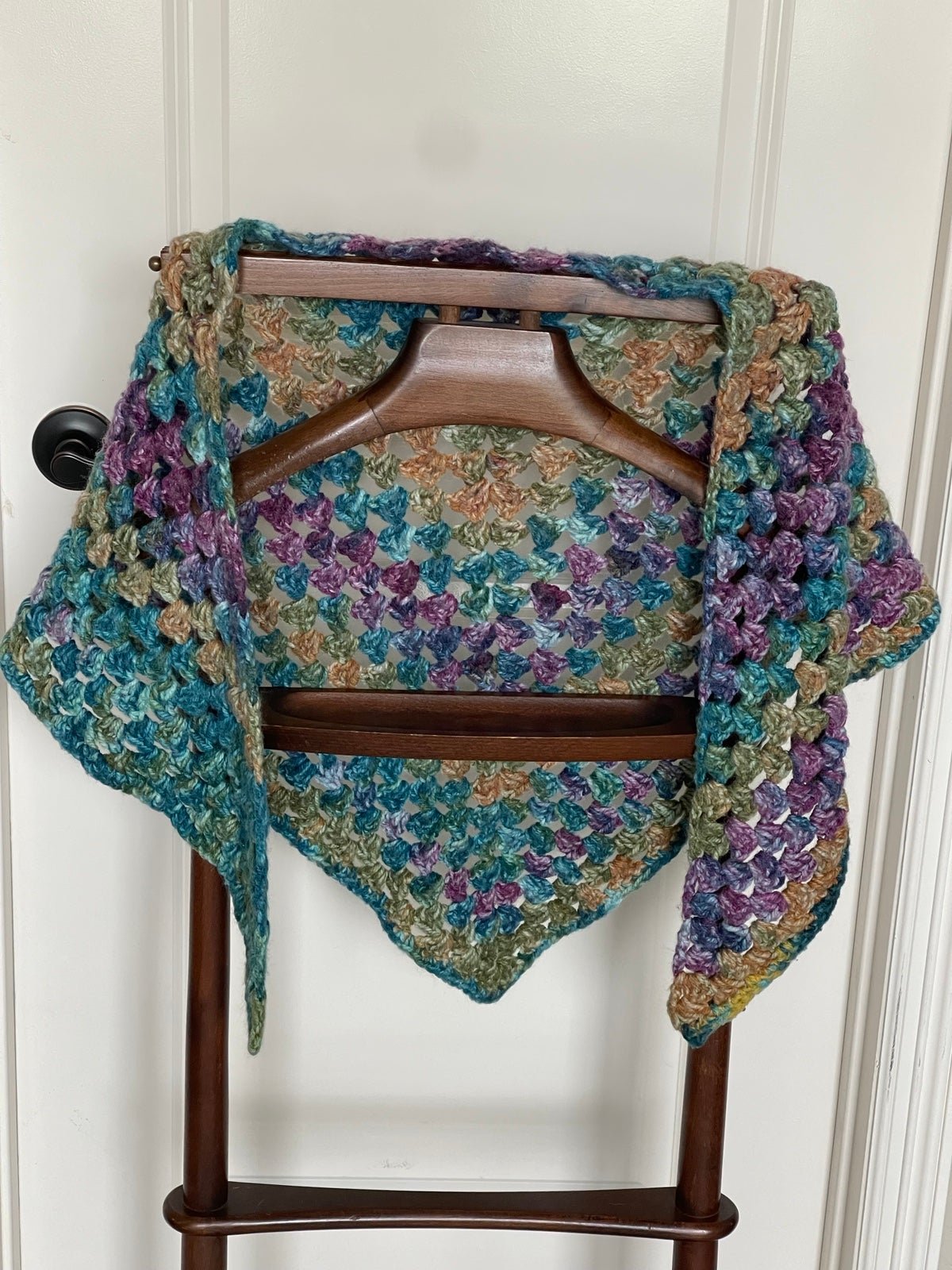 Handmade knitted Shawl HFBkkP18U