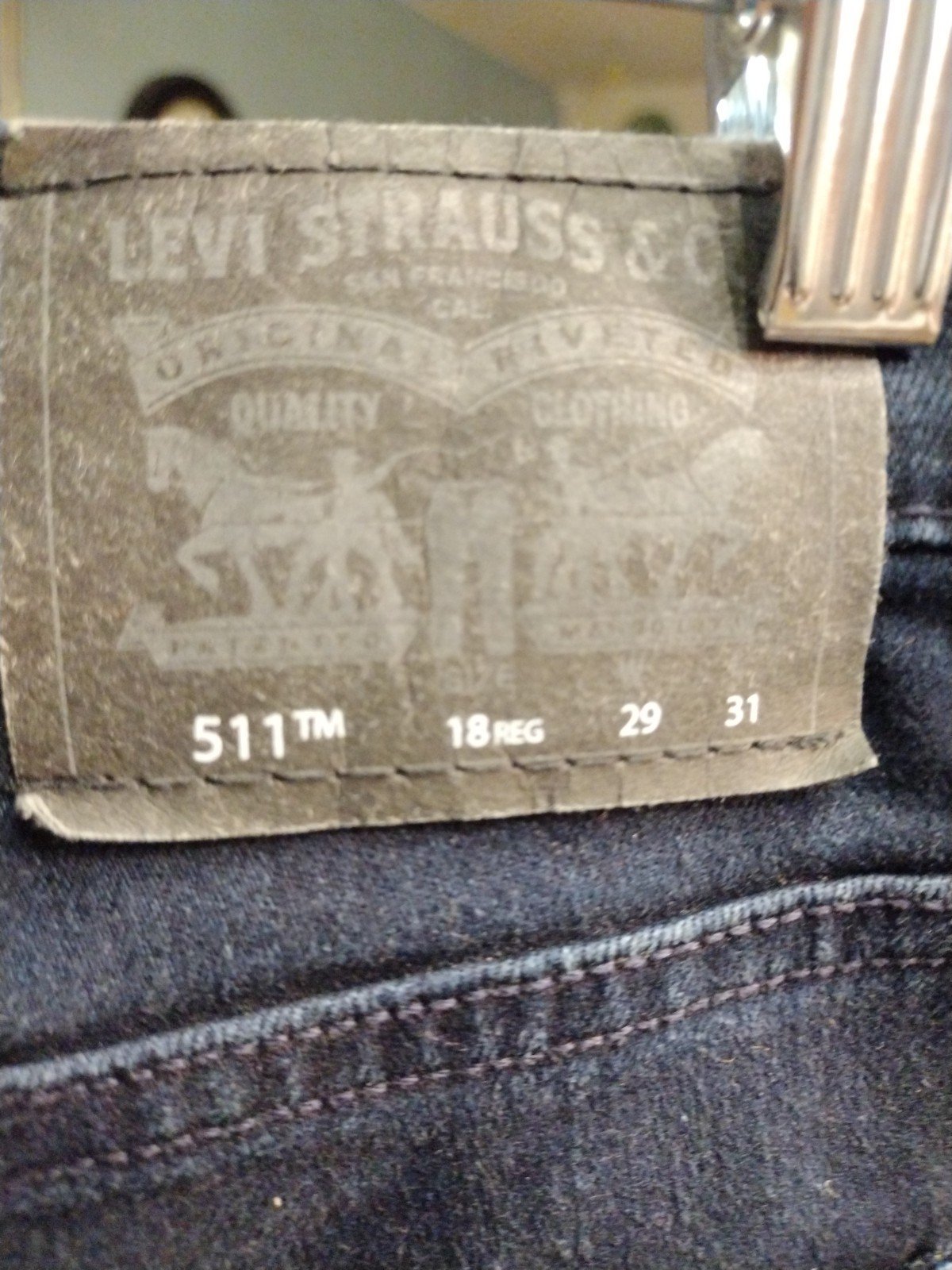 Vintage Levi´s black tag Jeans 1011 slim stretch performance i39YR8Bfe