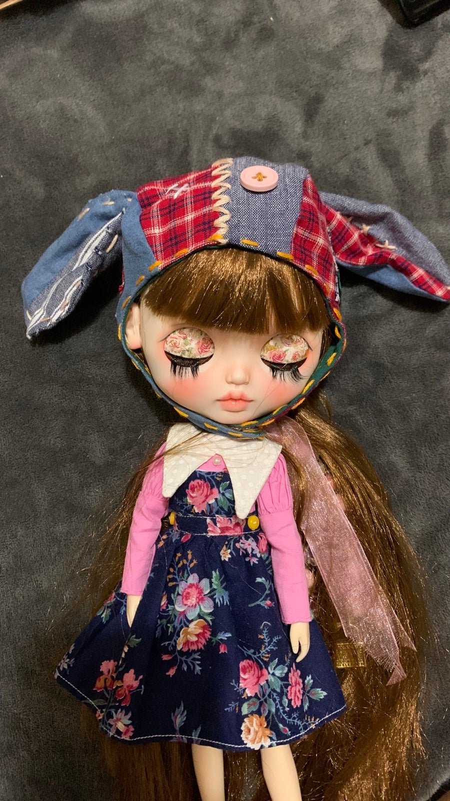 Blythe Doll Bunny Hat Doll not Included I5DwfU51m
