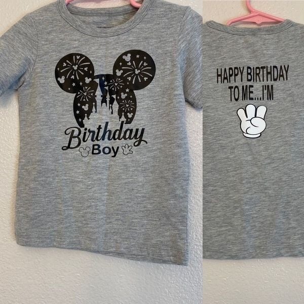 The Children’s Place boys custom print Disney birthday boy shirt-3T PopwLQJnL