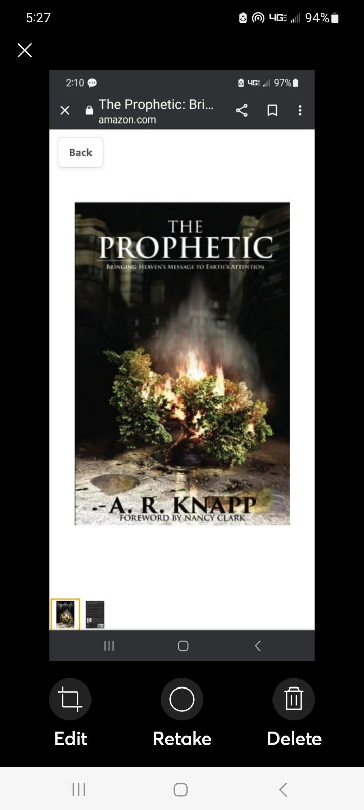 THE PROPHETIC BY A.R. KNAPP

Like new L8BVOkwbH