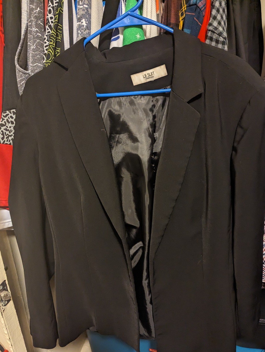 Le Suit Black mens Suit Jacket hlNBTd3md