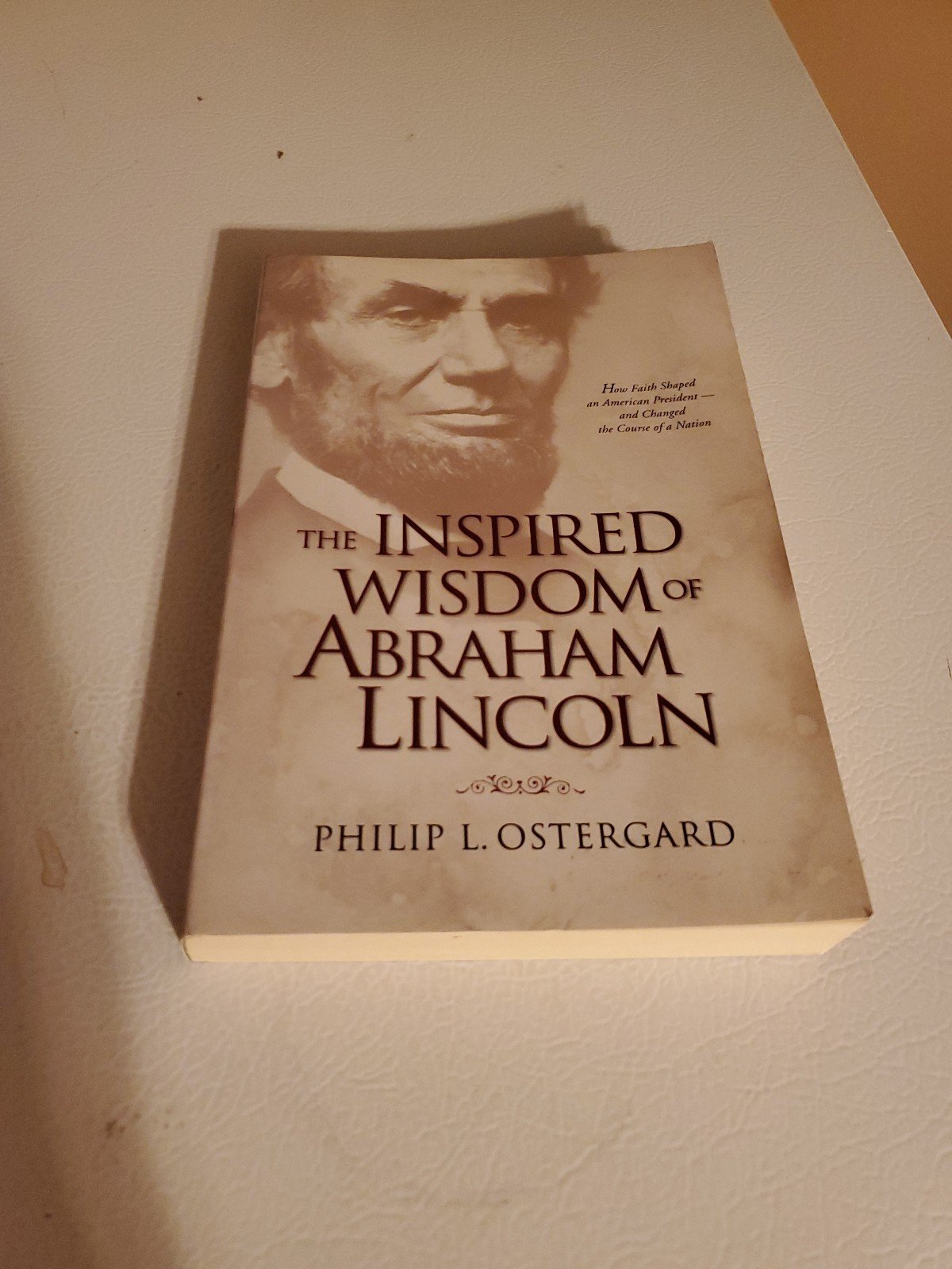 Book The Inspired Wisdom of Abraham Lincoln by Philip L. Ostergard LcmxnxMuO