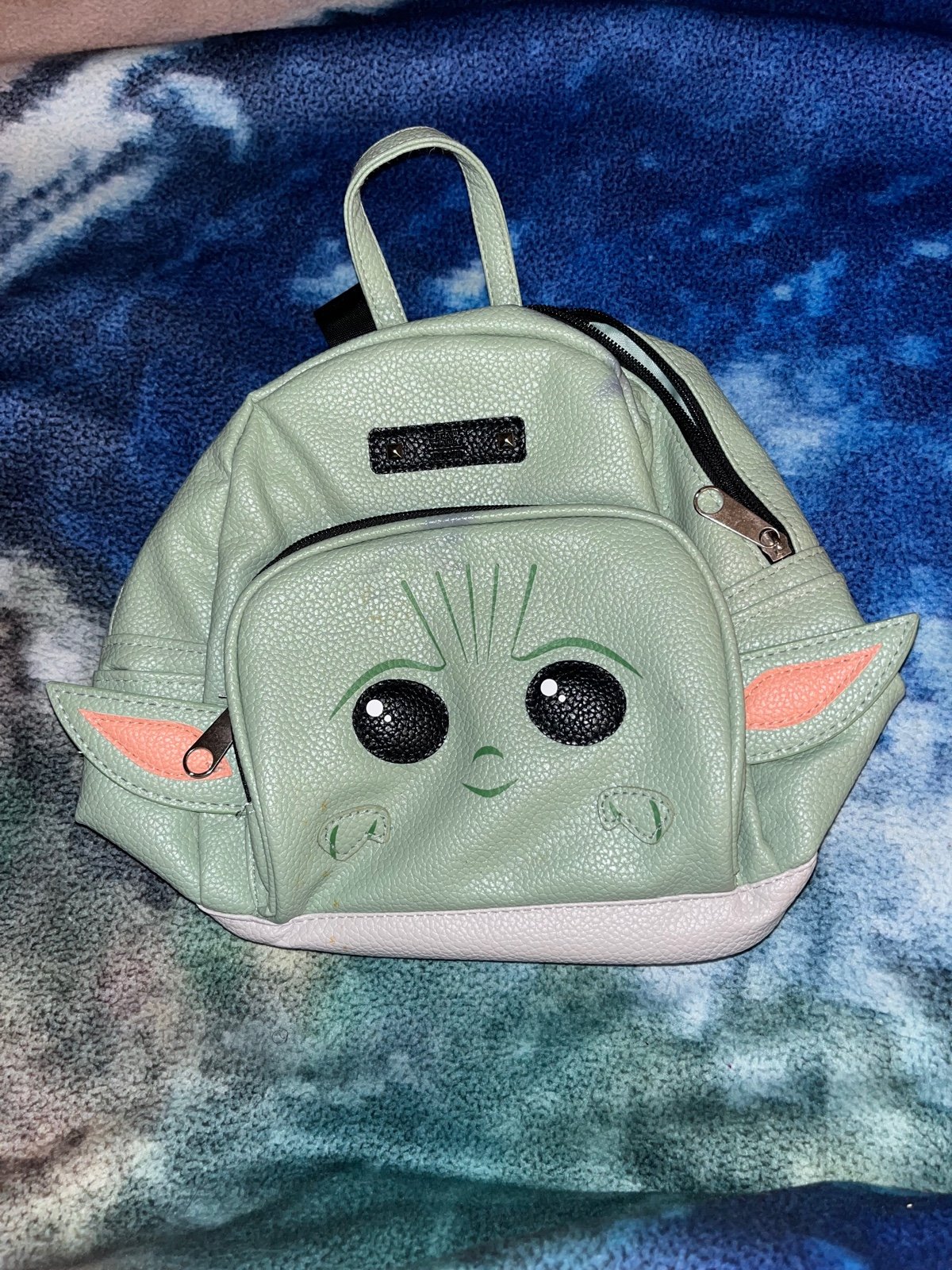 Star Wars mandalorian baby yoda grogu the child small backpack PuKBlOCpR