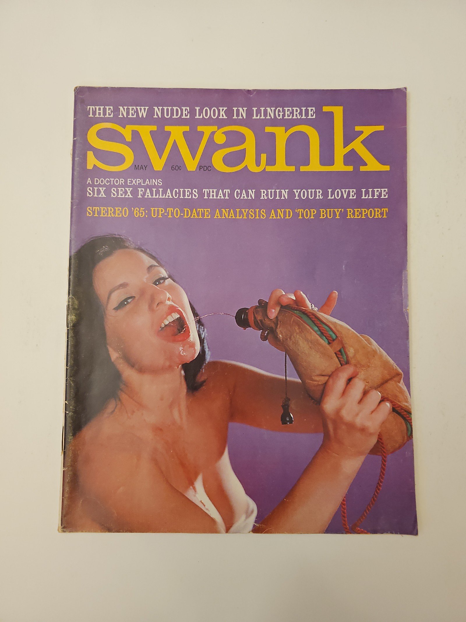 Swank Magazine - May 1965 - Vol 12 No 2 - The New Nude Look in Lingerie q7xuwZJgh