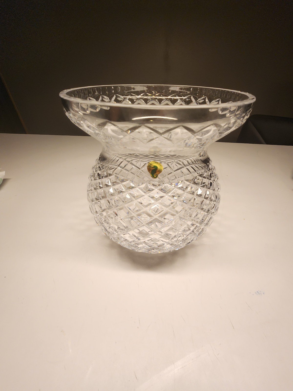 Waterford Crystal Ireland Bouquet Vase 9