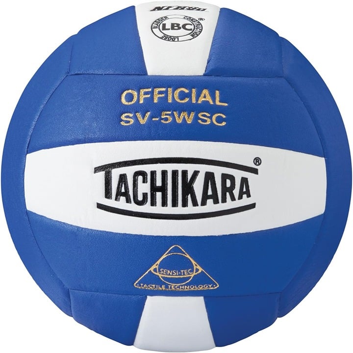 Tachikara Sensi-Tec Composite SV-5WSC Volleyball Blue White Adult QvX3R1Oh8