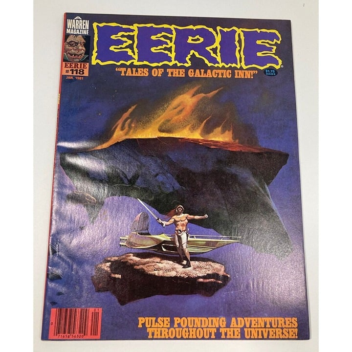 Vintage Magazine Eerie 118 January 1981 Very Good jXFM4oey6