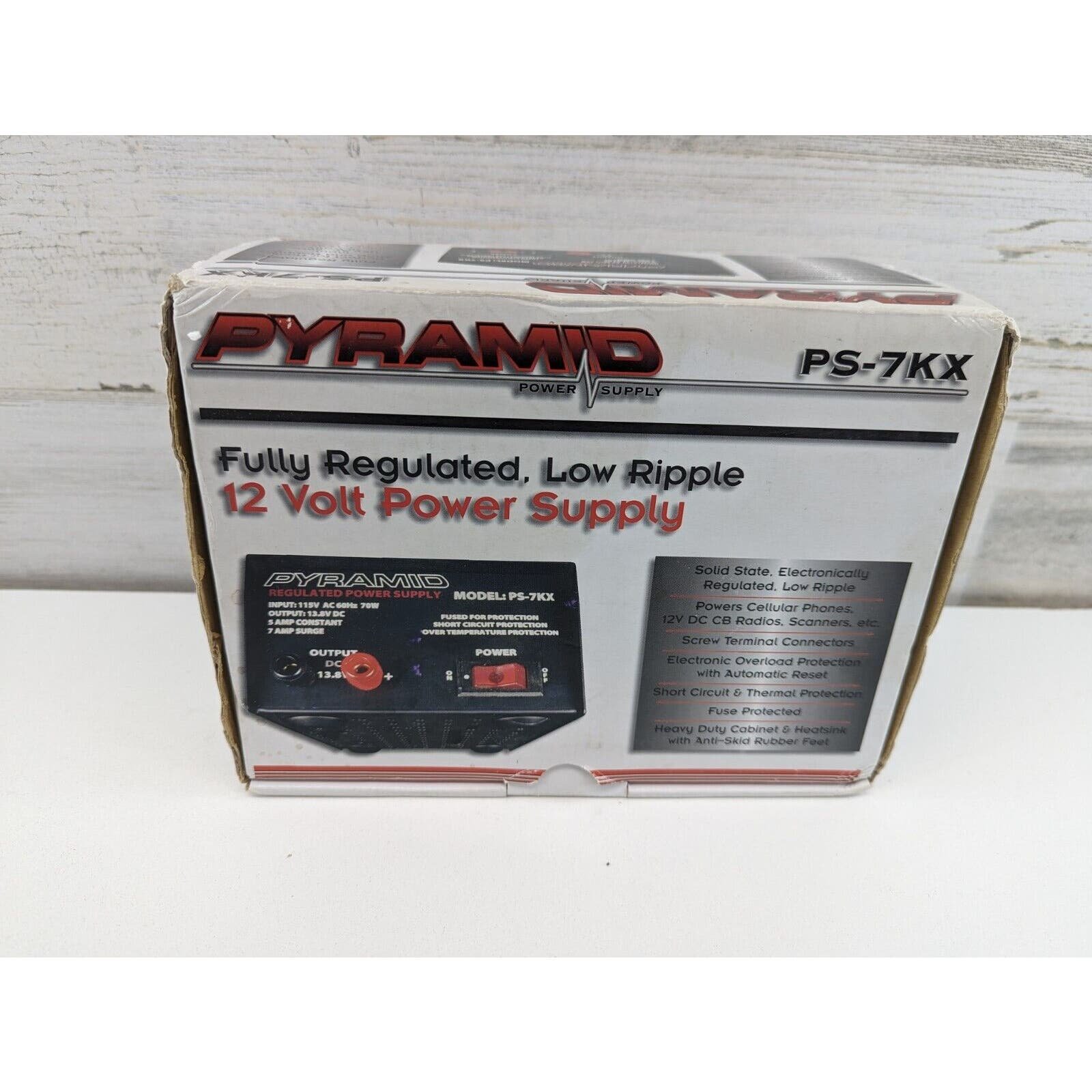 Pyramid Ps7kx 5 Amperage 70 Watts Power Supply For Phones, Cb Radios, Scanners i3E7sQpTu