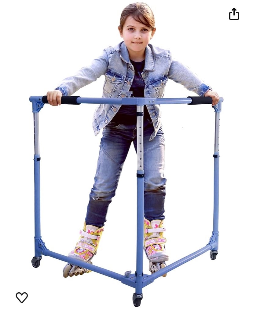 GanFindX Folding Skater Aid for Kids (Denim Blue) GWePBKOyK