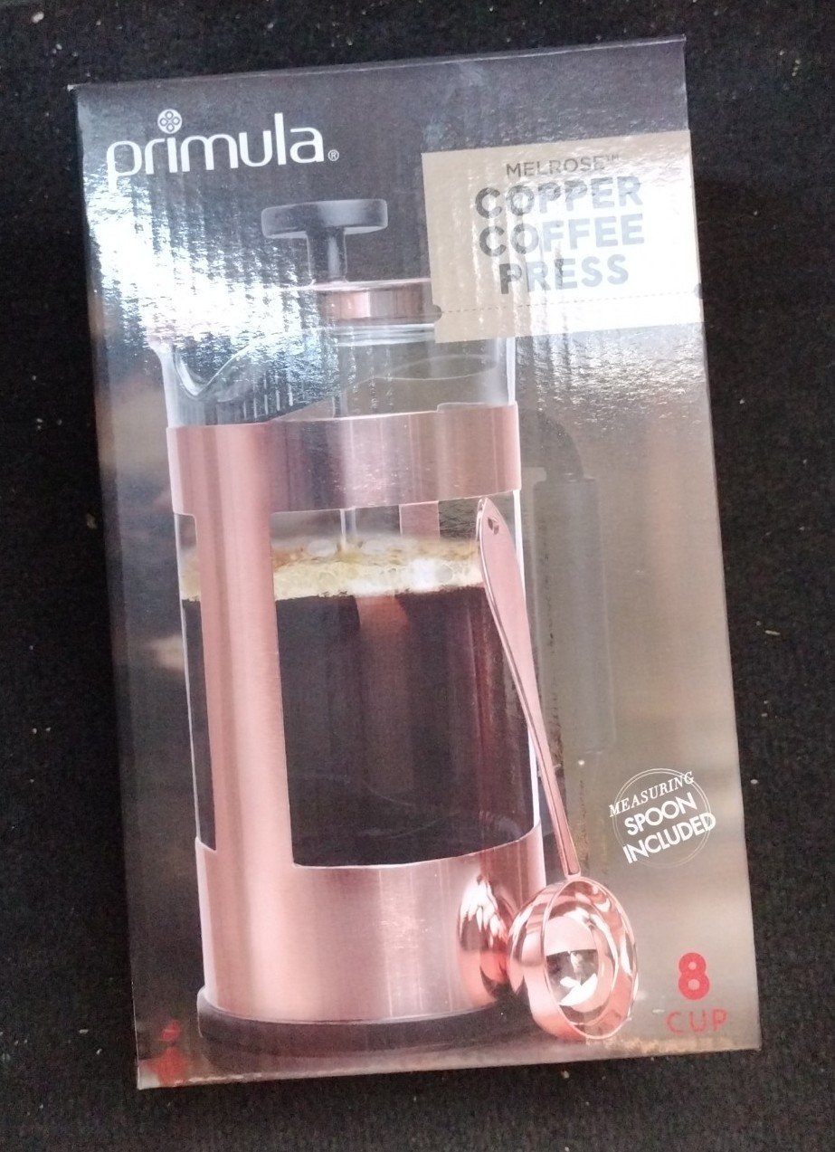 PRIMULA MELROSE COPPER COFFEE PRESS NEW IN BOX h2j9APIM8