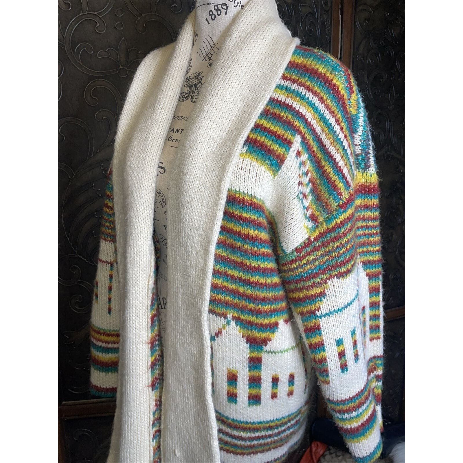 BDG Multicolor Knit Cardigan Sweater Women´s S-P JciNaOM05