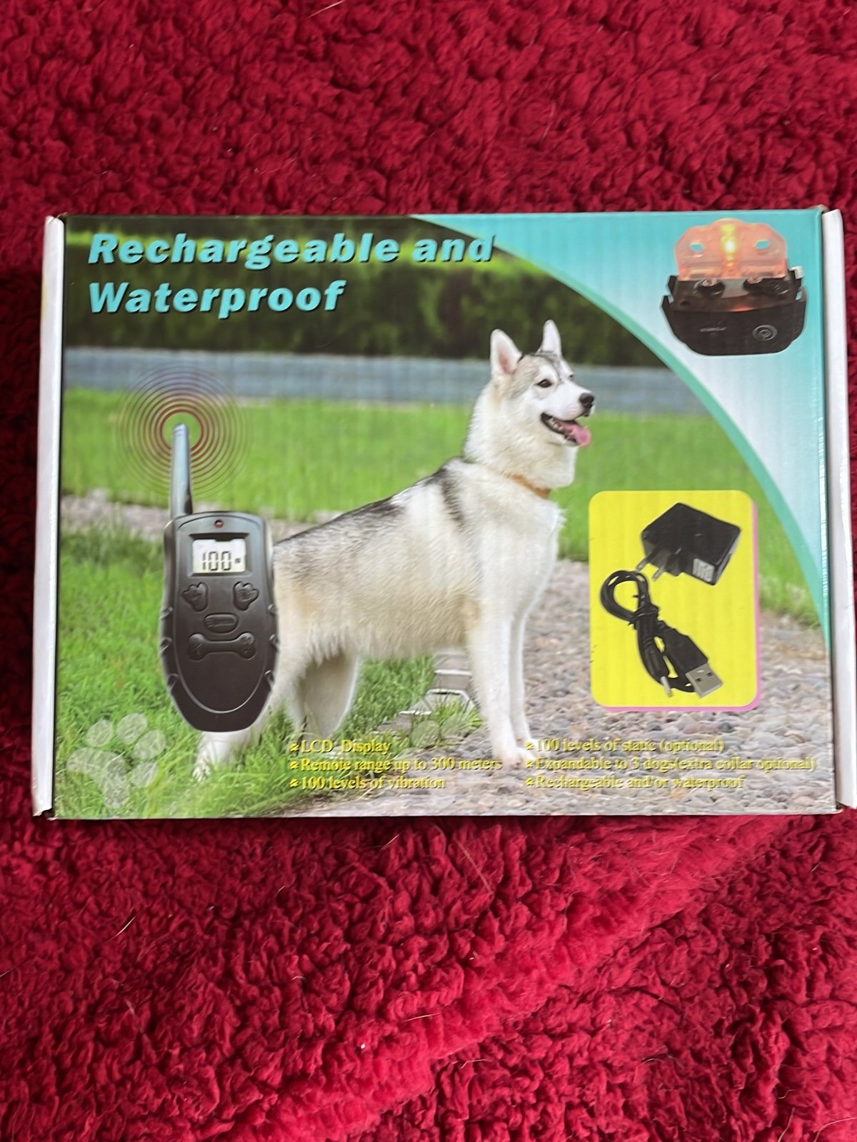 Brand new recharable and waterproof dog training collar r8iEN1a5S