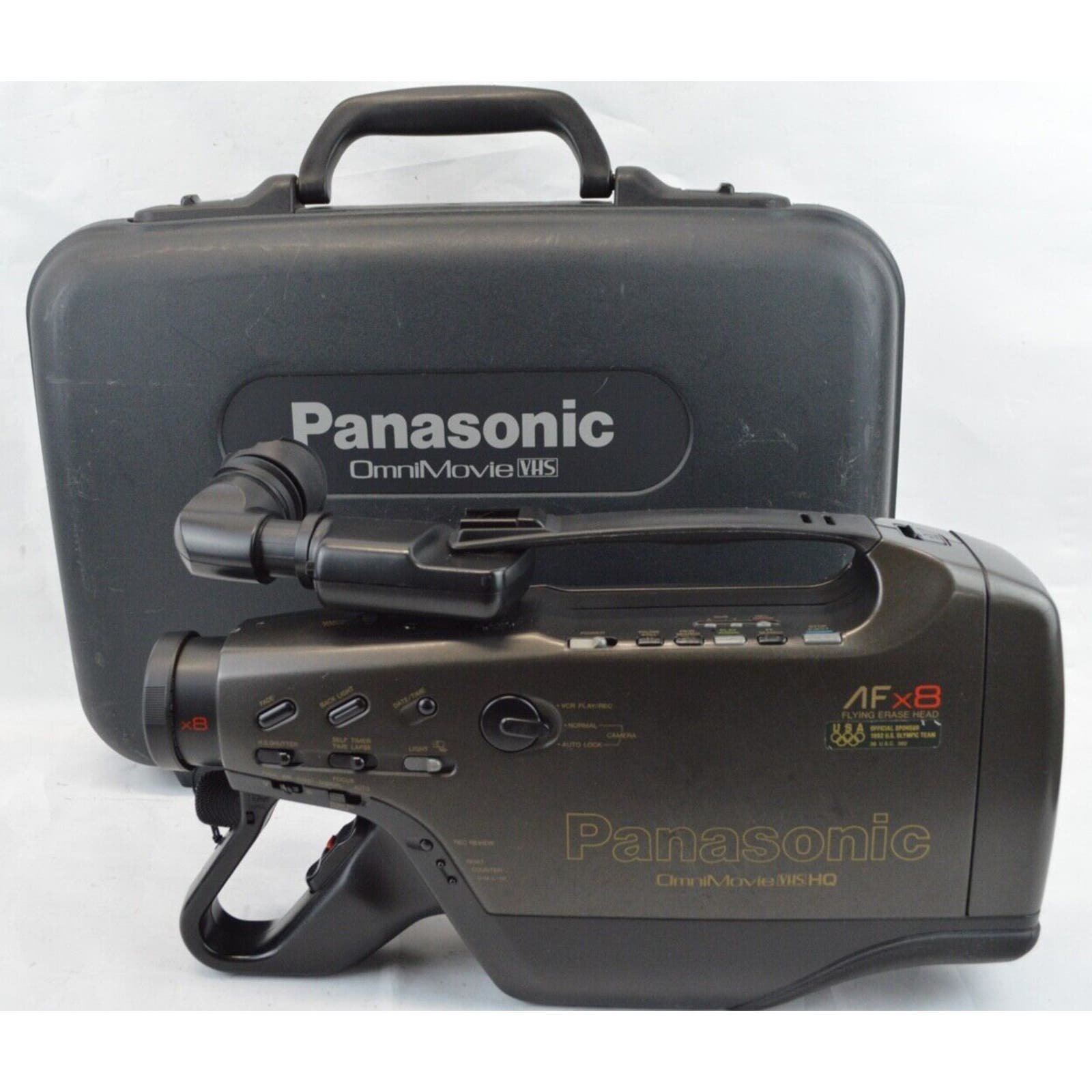 Panasonic AF X8 CCD Omnimovie VHS Camcorder Camera PV-420D UNTESTED hGAOrDRd7