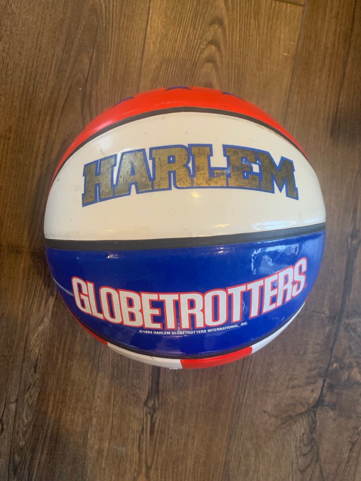 Harlem Globetrotters Autographed Vintage Basketball 1994 jc9SQ3vBK