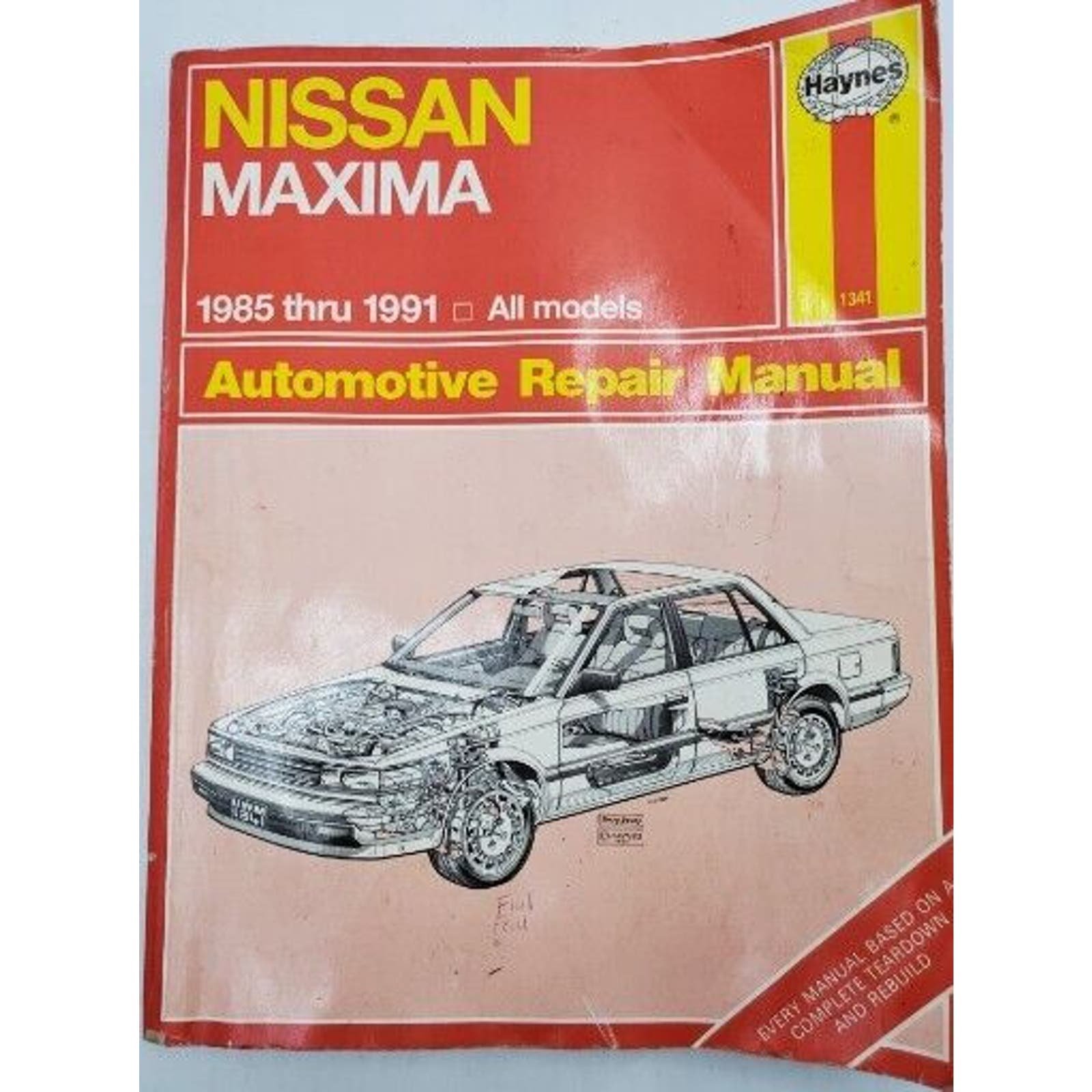 Haynes Repair Manual Nissan Maxima 1985-1991 All Models oVXV7X7II