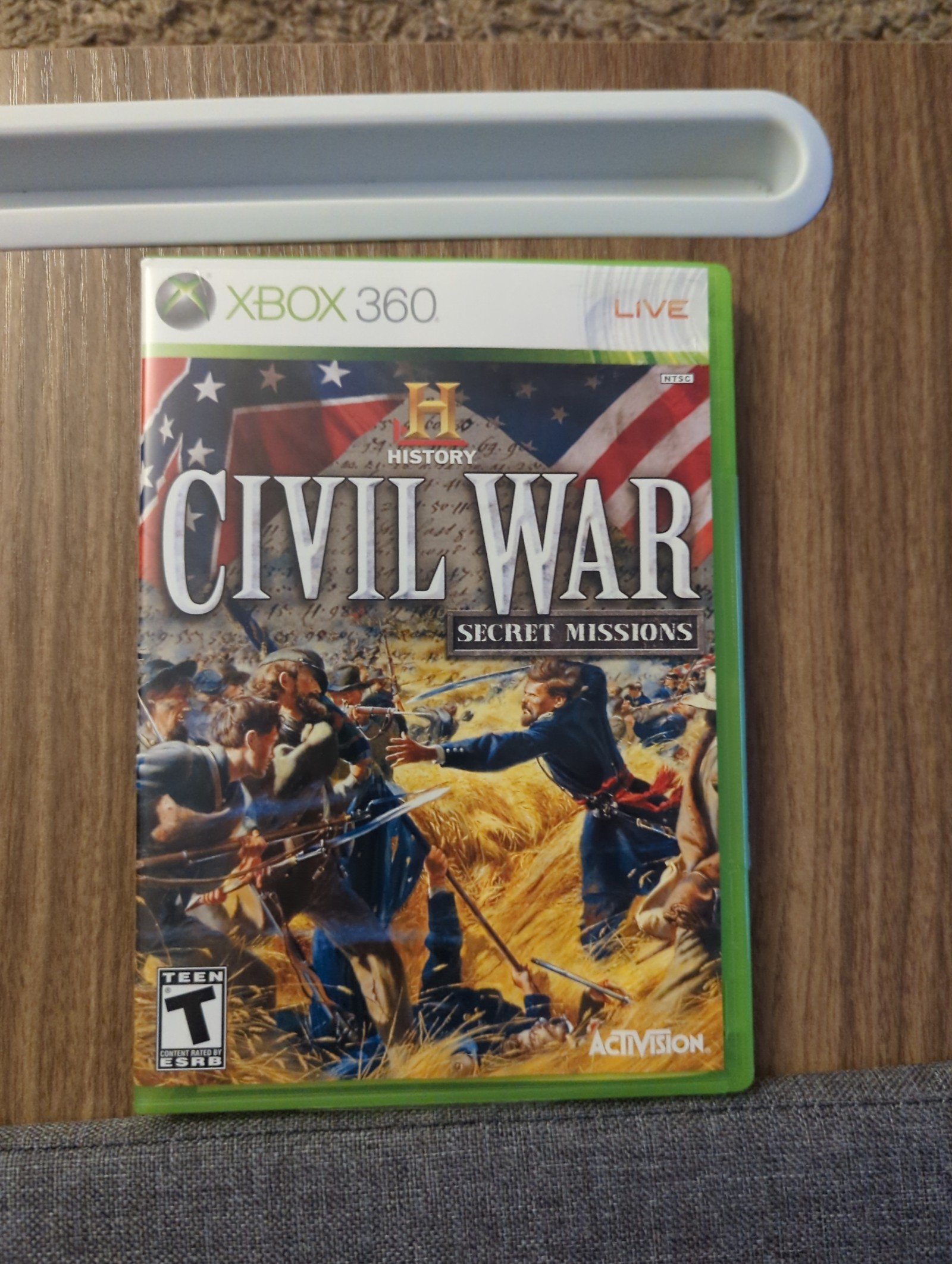 History Channel Civil War Secret Missions for Xbox 360 > CIB < tested cleaned gSRF2bAyA