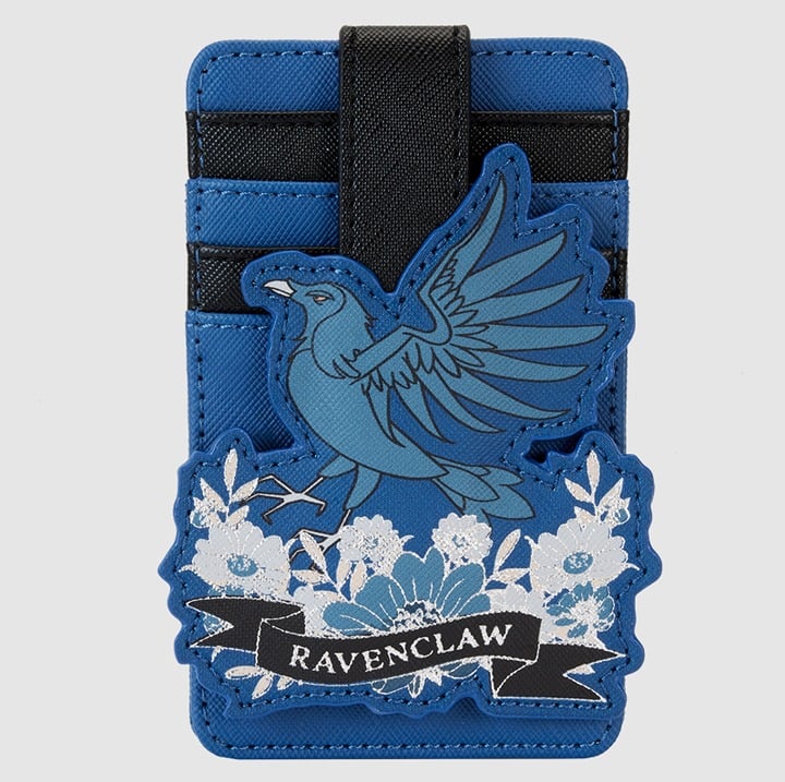 Harry Potter Ravenclaw House Floral Tattoo Card Holder ihXcGNVBc
