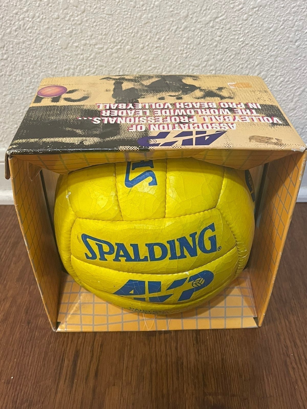 NOS Vintage Spalding AVP Volleyball RARE NIB pWrJAnZgH