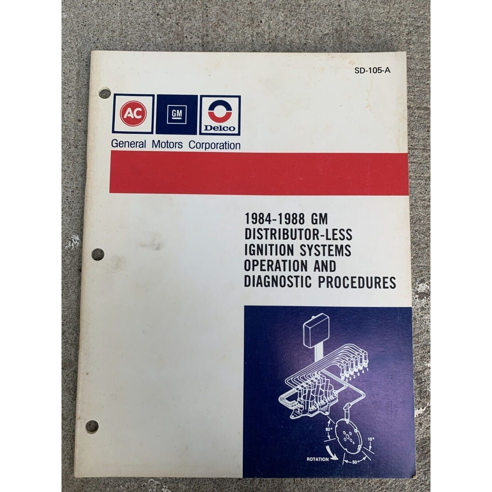 GM 1984-88 Distributorless Ignition Systems Operation Diagnostic Manual SD-105-A H9n1cHtJq