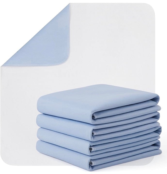 8 PACK, Washable Incontinence Bed Pad, 36x38 ieH43Tbxm