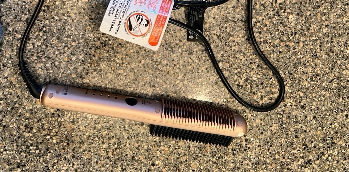 Soleil Styling Comb - rose gold color mfz2BFstB