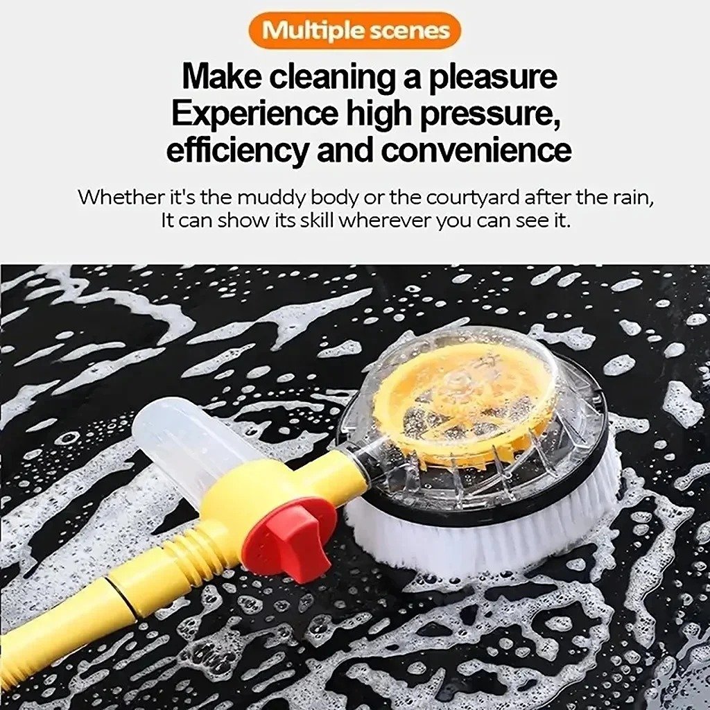 Car Wash Brush Cleaning Kit Spin Mop Oger0aphR