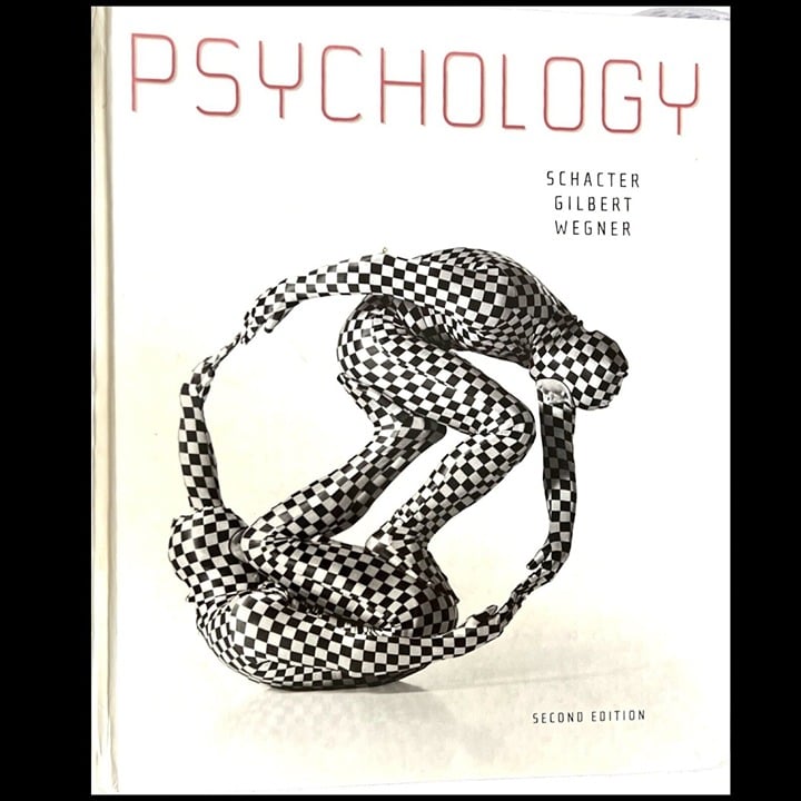 PSYCHOLOGY Schacter, Gilbert, and Wegner. Second Edition 2011 Hardcover Textbook hDXsK1SVj