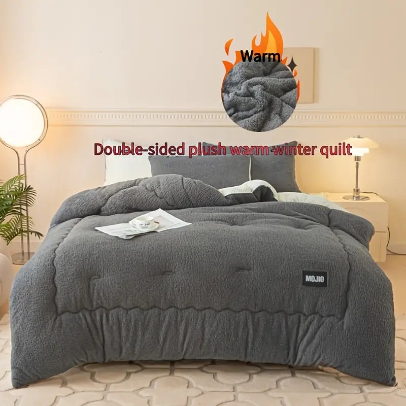 Double-sided Fleece Warm Comforter 79.92´´*90.16´´ qlw1cMZ01