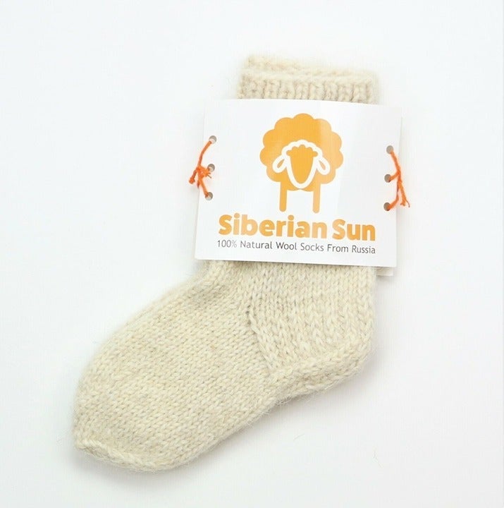 New Handmade 100% Wool Socks Outdoors Hiking Men Size 5-7 Women 7-9 Very Warm! rBP3sq7eC