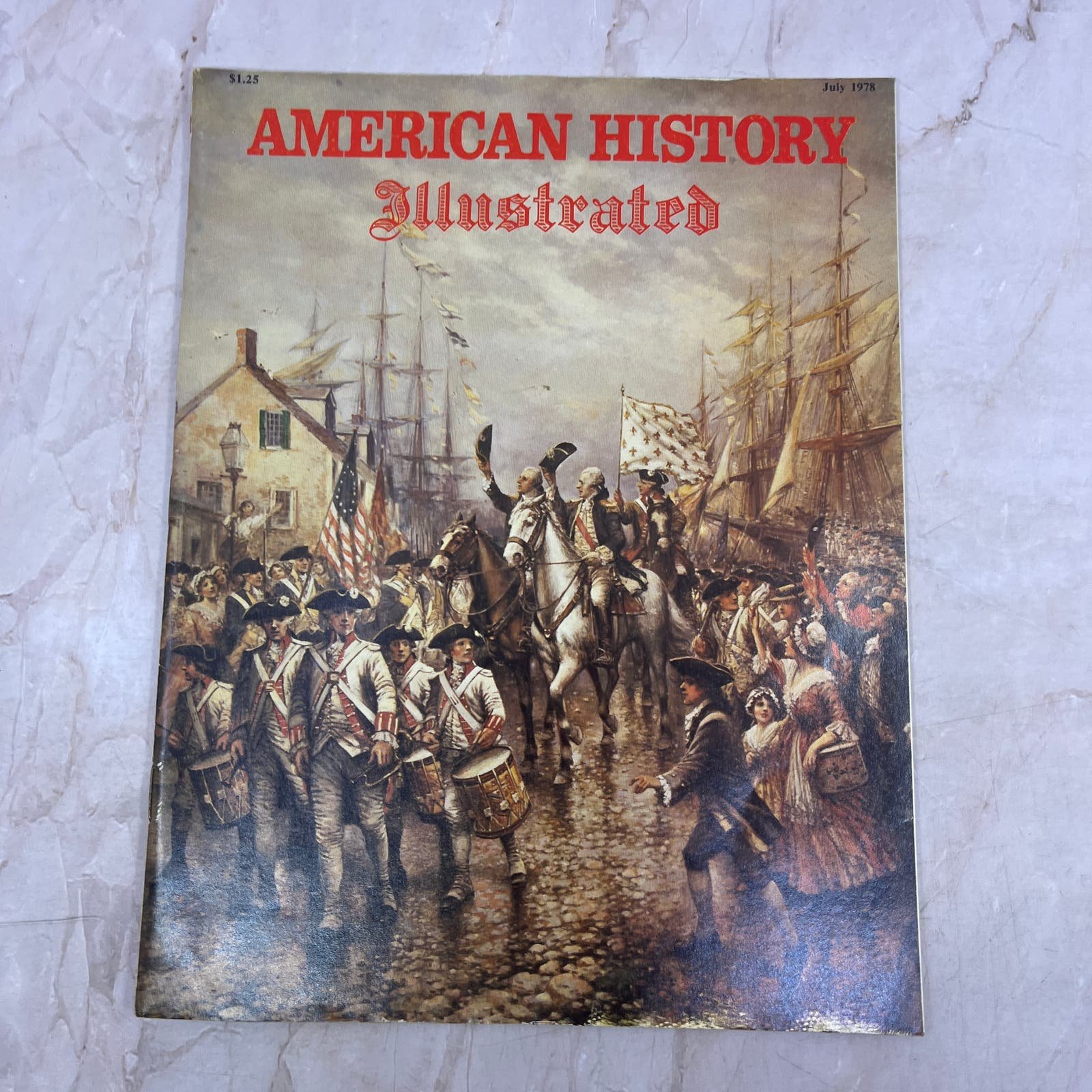 1978 July - American History Illustrated Magazine - Compte de Rochambeau M21 KPbGtzJS4