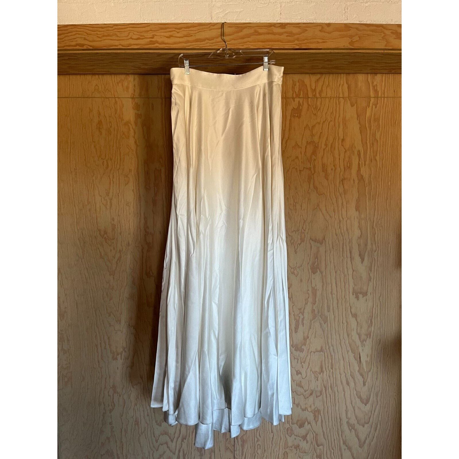 Anthropologie BHLDN Skirt Size 4 Ivory Catherine Deane Wedding NWT SAMPLE Pocket l8TuFJ9k8