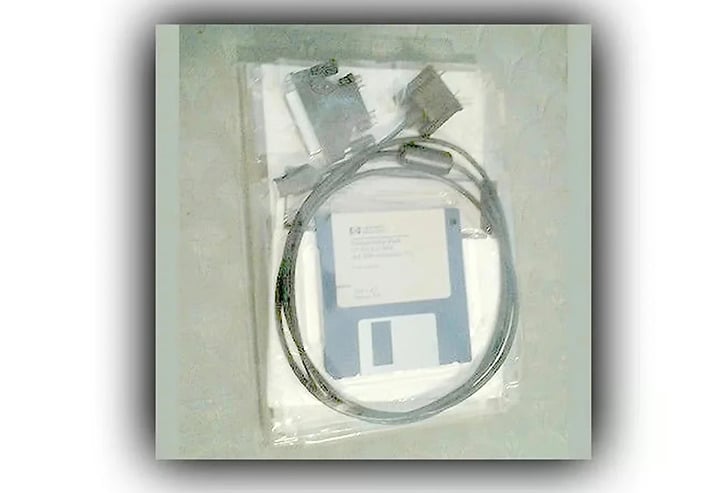 HP F1001A Connectivity Pack for HP 95LX Computer [Vintage Calculator PC Cable] Mp6DrBh7W