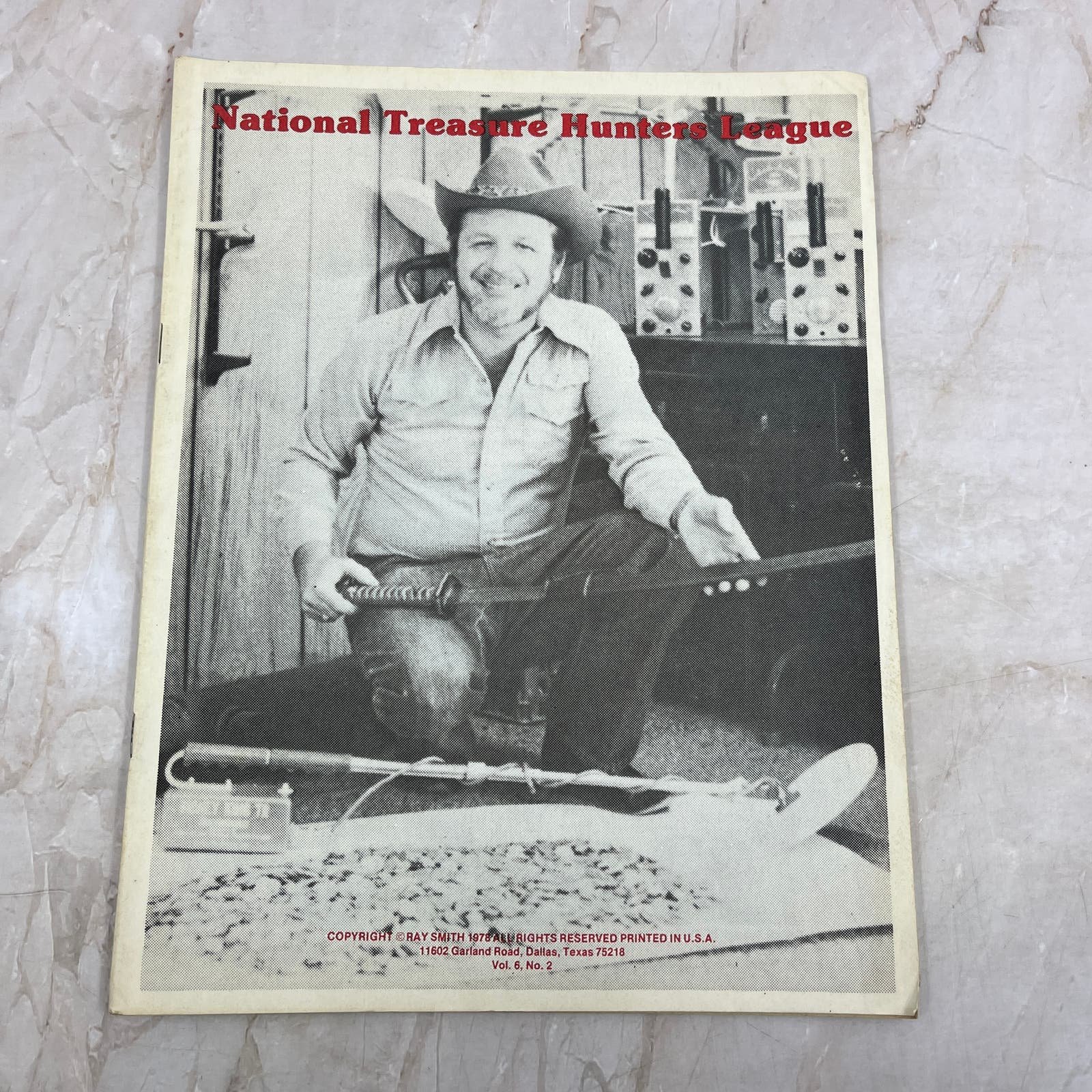 1978 National Treasure Hunters League Magazine - Mesquite TX Ray Smith M19 OFg5O9sn7