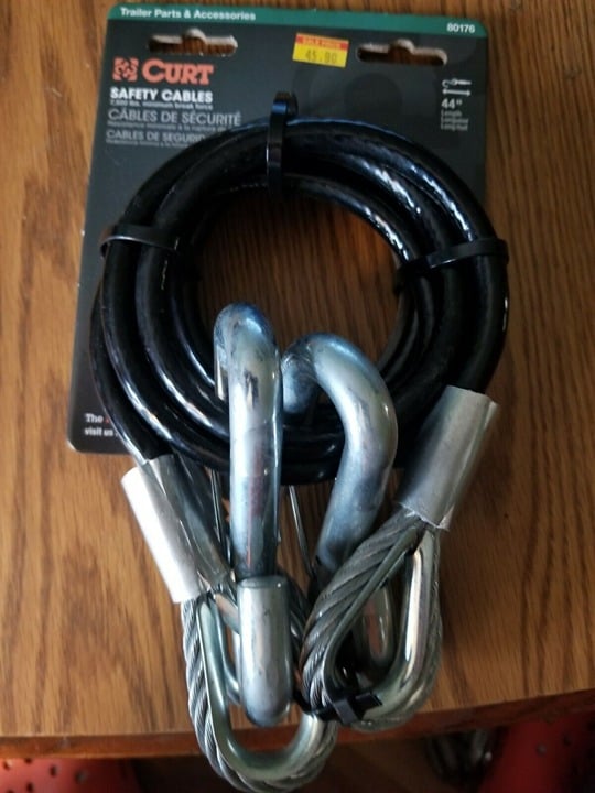 Curt Safety Cables 44