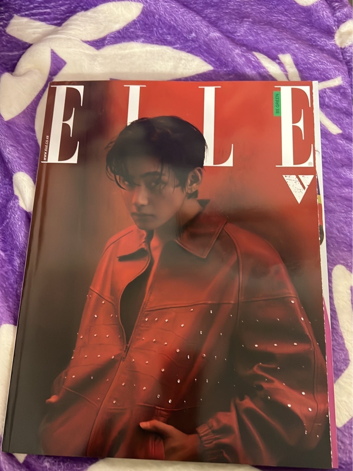 Elle Korea Magazine V Cover *Message before buying* kLPWep29A