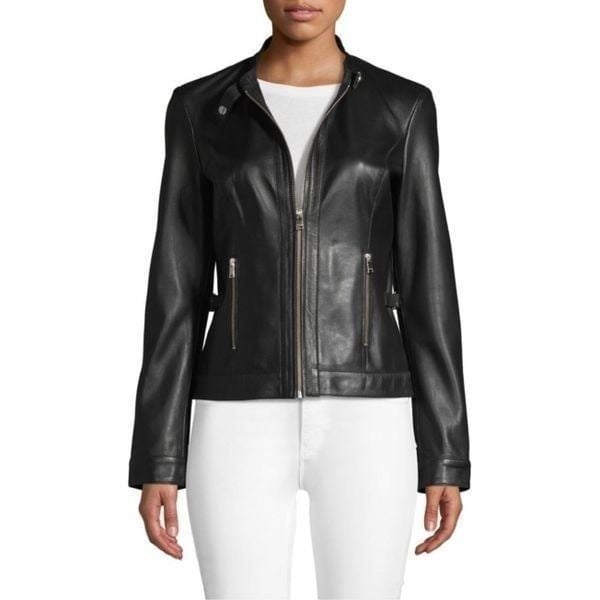 Lamarque Zip Front Leather Jacket | Size XS oQuBs40ZP