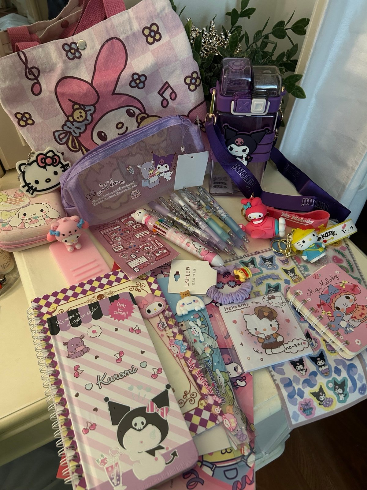 Hello Kitty Sanrio Stationary Lot kHe17czYG