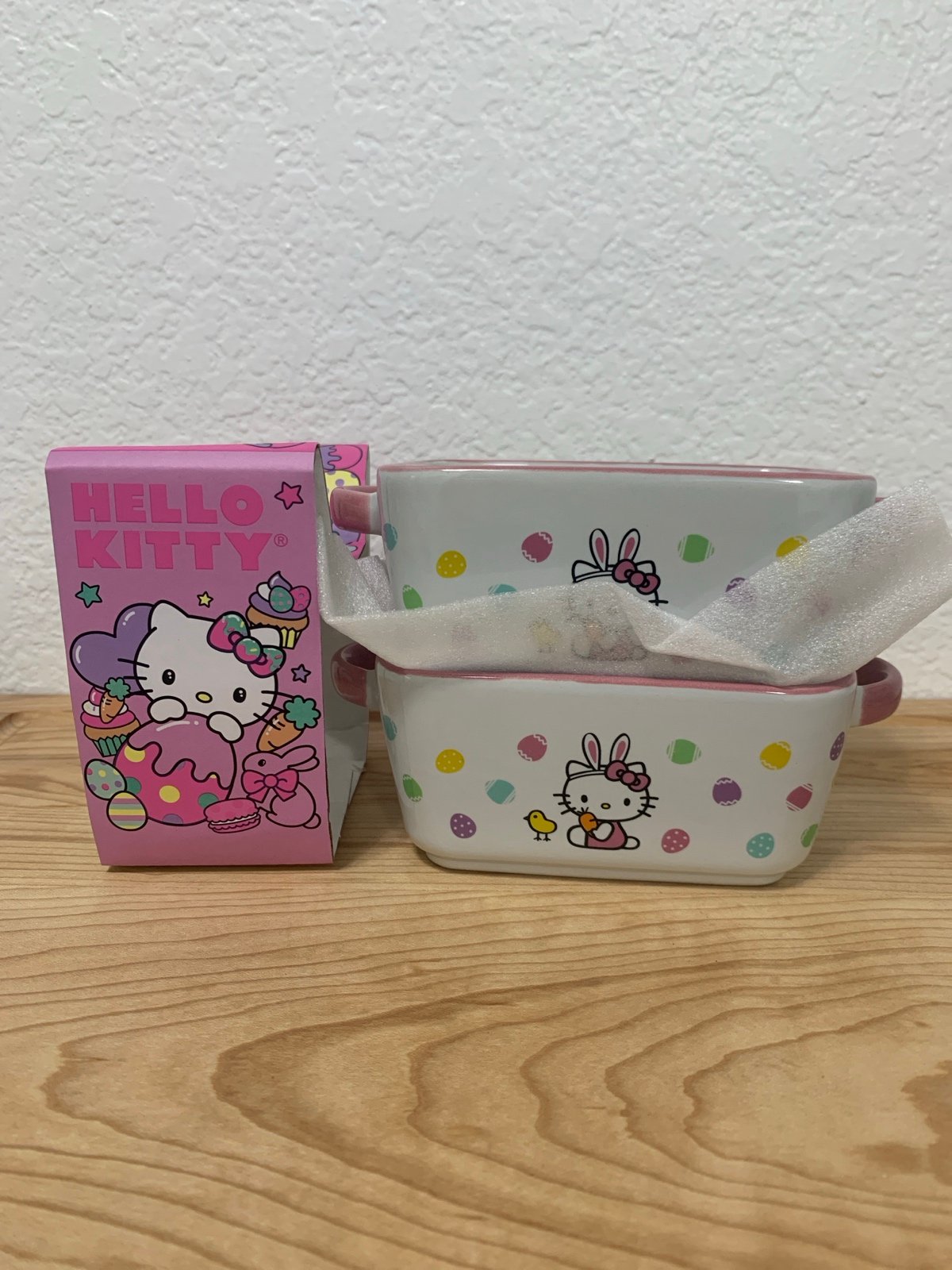 Hello Kitty Easter Bunny Spring Mini Bread Loaf Baking Pan By Sanrio Zrike Brand LZW1ZsI77