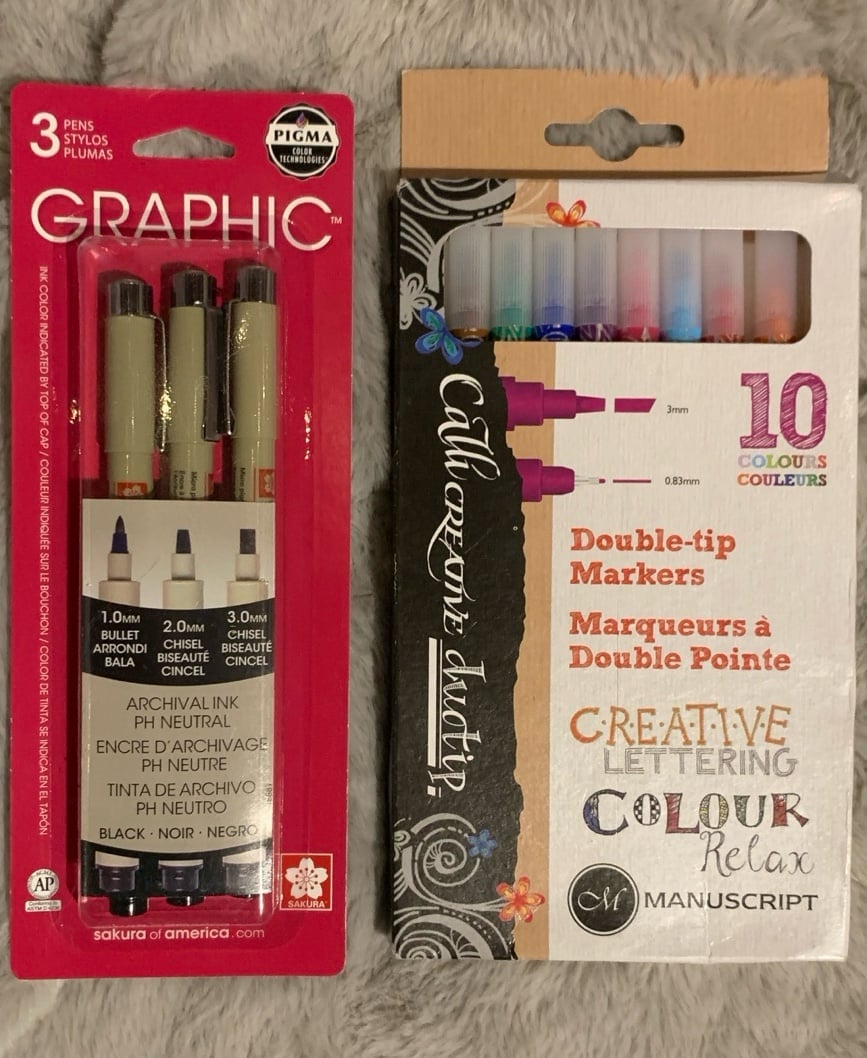 Pen liner/ markers bundle laW0zB1Tm