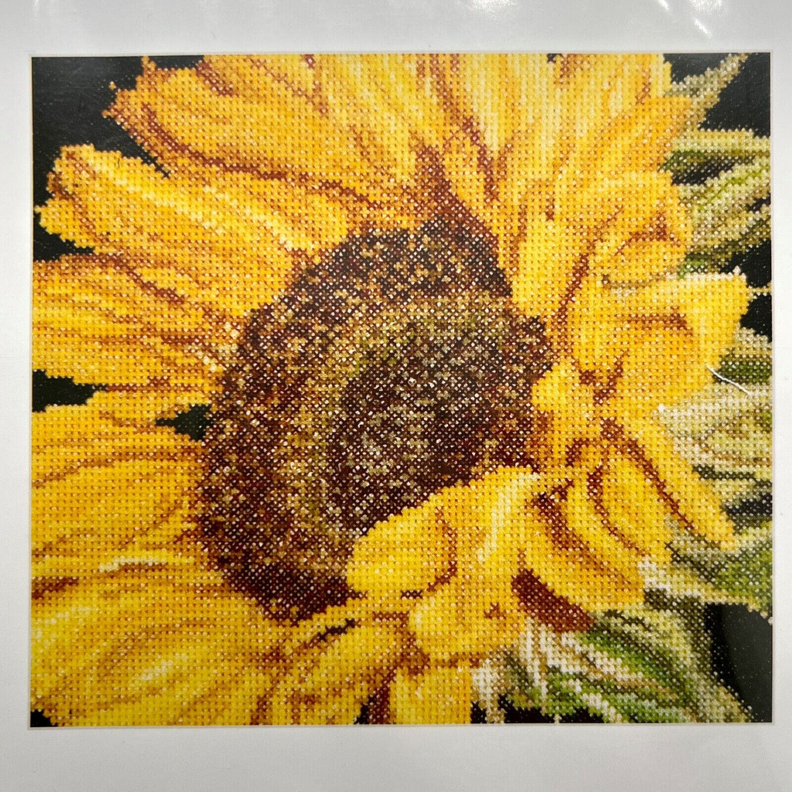 Thea Gouverneur Sunflower Counted Cross Stitch Kit 488 Aida 5.9x5.5” Holland kxRxaoCxr