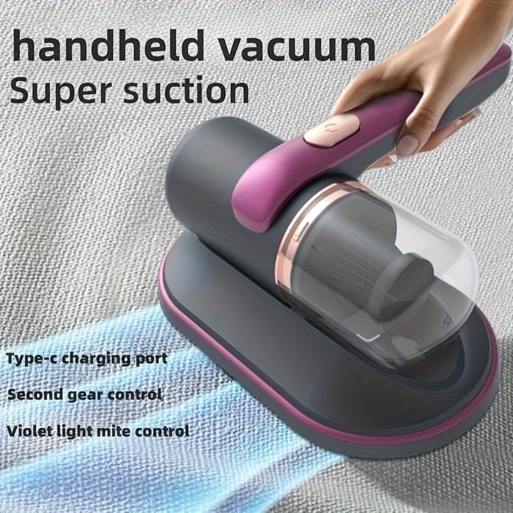 Wireless UV Mite Vacuum Cleaner - High Power Household Bed Linen Cleaner OQZ9KyilJ