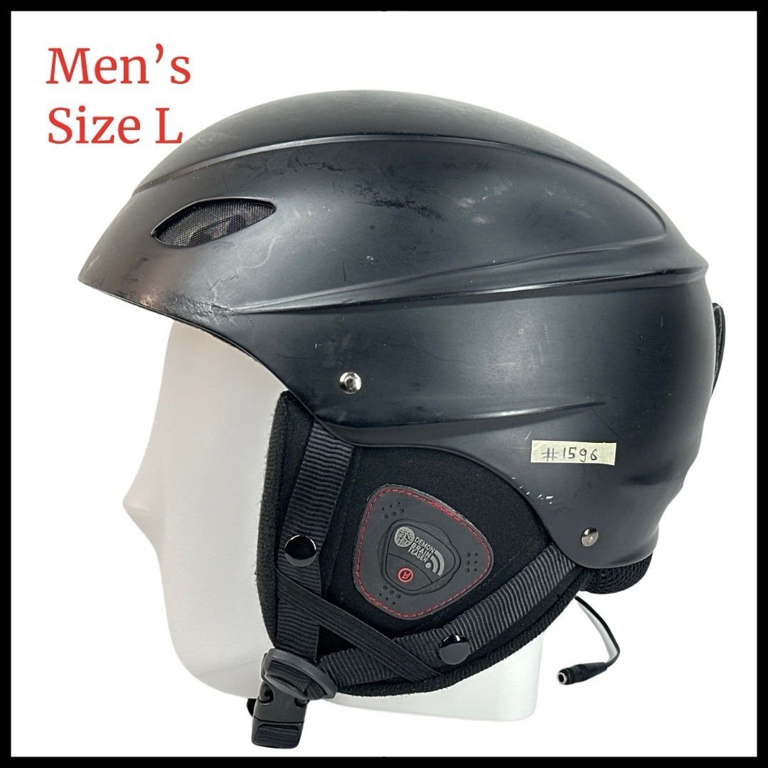 #1596 Demon Brain Teaser Mens Ski Snowboard Helmet Size L 82-61 cm Model SK-517 KxOLUtczZ
